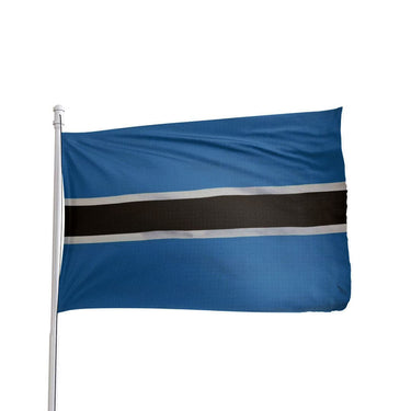 Botswana Flag 3x5 Ft - Premium 100% Nylon Outdoor National Flag